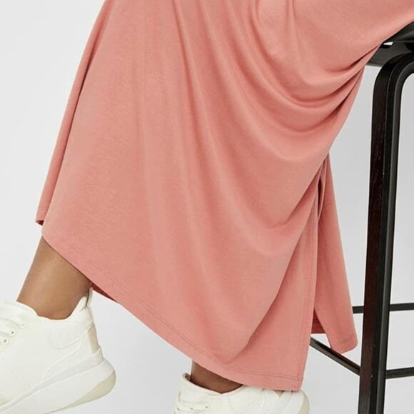 Maternity ASOS MAMALICIOUS Dress NEW M Desert Sand Mlcarina Certified Viscose - Picture 8 of 9